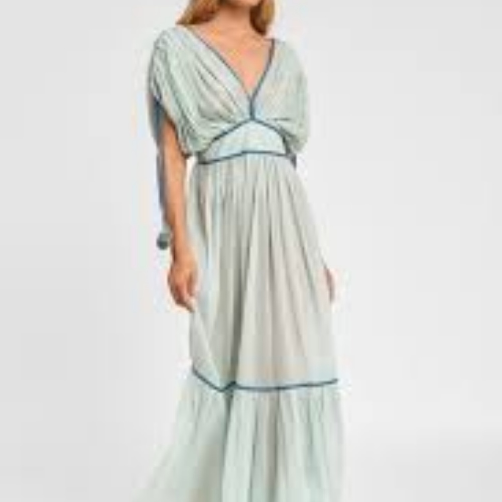 Pitusa Clara Dress in Pale Blue, Standard Size